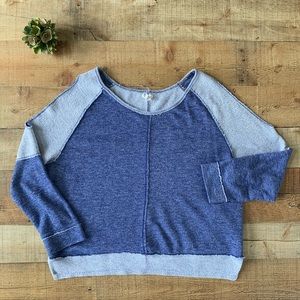 Live Love Dream Cold Shoulder Sweatshirt